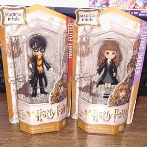 Harry Potter & Hermione Granger Magical Minis - 3" Figures ( Spin Master )